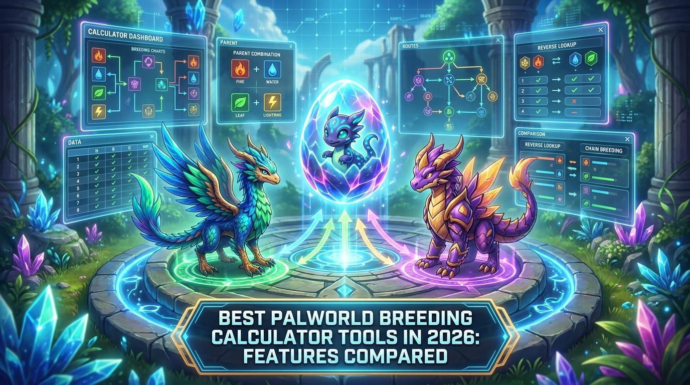 Best Palworld Breeding Calculator Tools 2026